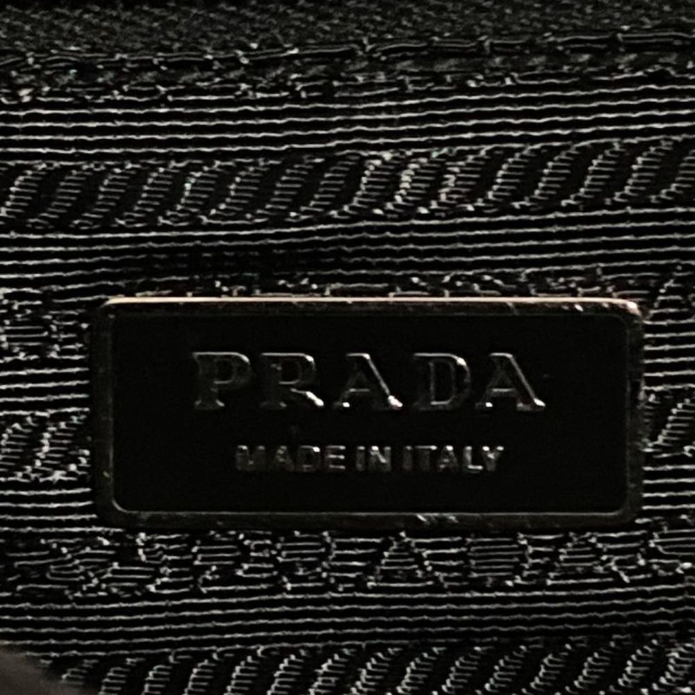 Prada Tessuto Black Synthetic Shoulder Bag (Pre-Owned) - Picture 6 of 8